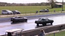 Shelby Cobra vs. Cadillac ATS-V drag race on DRACS