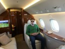 Simon Leviev on Private Jet