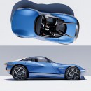 Genesis Coupe Concept rendering by trav1s_yang