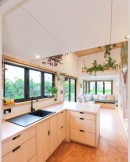 Park tiny house is styled as a rustic family home, packs quite a few surprises