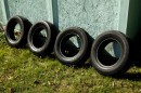 Tires in the sun