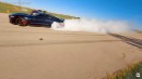 Hennessey Venom 1000 GT500 burnouts and donuts