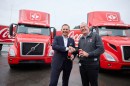 Coca-Cola Bottling Canada Took Delivery of Its All-Electric Volvo VNR Semi-Trucks