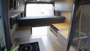 Titan Vans' "Ultra" Camper Conversion Boasts a Space-Saving Design With a Shower/Sauna