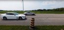 TLX Type S vs G70 vs Stinger GT Drag Race Proves There Is no Replacement for Displacement