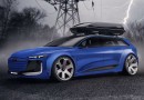 Audi RS6 E-Tron Estate Rendering