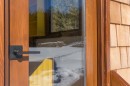 Tobermory Shepherd’s Hut Glass Door