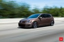 Toffee Brown 2015 Golf GTI Gets Vossen Wheels and APR Tune