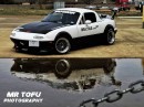 Tofu Delivery 1990 Mazda MX-5 Has HDMI Civic Exhaust