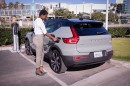 ChargePoint in Volvo XC40 Recharge