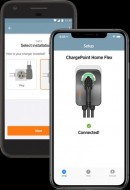 ChargePoint UI on iPhone