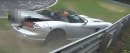 Dodge Viper Nurburgring crash