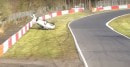 Honda Civic Type R Nurburgring crash