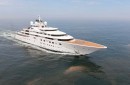 A+ megayacht (formerly Topaz) is one of the largest, most expensive Lurssen builds of all times