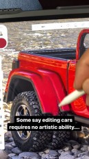 Jeep Gladiator Dually rendering video by wb.artist20