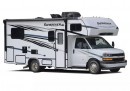 Tori Spelling has moved into a Sunseeker 2150LE motorhome for the summer
