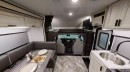 Tori Spelling has moved into a Sunseeker 2150LE motorhome for the summer