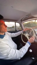 Toto Wolff Driving the Mercedes-Benz 300 SL
