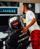Lewis Hamilton at Spa
