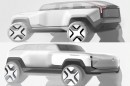 Volvo EV SUV by Chris Lah on carsdesignuniverse