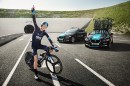 Tour de France Champ Chris Froome Becomes The First to Cycle in Eurotunnel