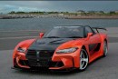 Veilside FD3S Mazda BMW M4 RX-7 Competition mashup rendering by photo.chopshop
