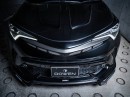 Toyota C-HR Gets Badgeless Grille in Crazy Rowen Tuning