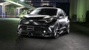 Toyota C-HR Is the Hulk in Latest Wald Tuning Project