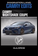 Toyota Camry Nightshade Coupe and Station Wagon rendering by jlord8