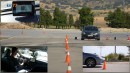 Toyota Camry Hybrid slalom test