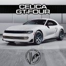 Toyota Celica GT-Four mashup revival with GR Supra rendering by jlord8