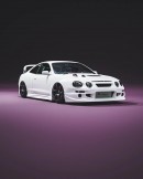 Toyota Celica GT-Four BMW inline six swap rendering by ar.visual_