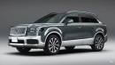 Toyota Century SUV Junior rendering by Theottle