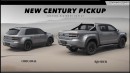 Toyota Century Pickup - Rendering