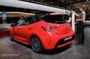Toyota Corolla Hybrid Wagon Has Giant Trunk and Even Bigger Tablet in Paris