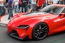 Toyota FT-1 at Cars and Coffee Irvine