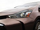 2015 Toyota Prius v headlight