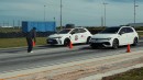 DRAG RACE: Toyota GR Corolla GR-Four Circuit vs Volkswagen Golf R