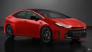 Toyota GR Prius PHEV Prime CGI makeover by Theottle
