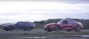 BMW M440i vs Toyota Supra Drag Racing