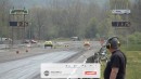 Toyota GR Supra vs Chevrolet Camaro drag race on ImportRace