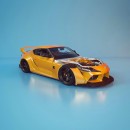 Toyota GR Supra with GitterRohr Chassis and 2JZ Swap rendering by svn.teen_design