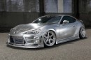 Toyota GT 86 by Kuhl Racing and Artis Has Etched Metal Paint