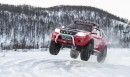Toyota Hilux At Polar Circle