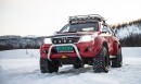 Toyota Hilux At Polar Circle