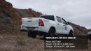 Toyota Hilux vs. Ford Ranger Drag Race