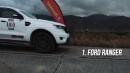 Toyota Hilux vs. Ford Ranger Drag Race