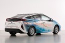 Solar-powered Toyota Prius prototype is testing on public roads in Tokyo