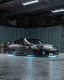 Toyota MR2 Hover Machine rendering by mikedog