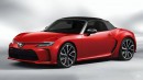Toyota MR2 Spyder reborn as mid-engine GR-S rendering by Theottle